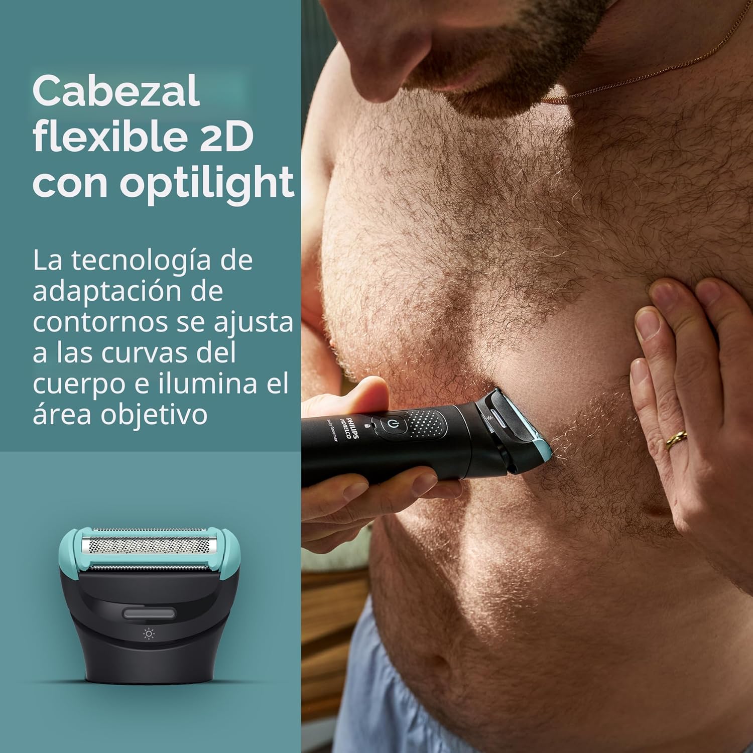 PHILIPS NORELCO® Recortadora Corporal Serie 7000 - Image 8